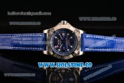 Breitling Superocean Steelfish Asia 2813 Automatic Steel Case with Blue Dial and Dot/Arabic Numeral Markers