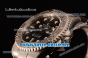 Rolex Yacht-Master Swiss ETA 2836 Automatic Steel Case with Black Dial and Steel Bracelet - 1:1 Origianl