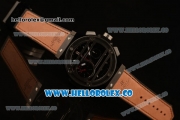 Hublot Big Bang Chukker Bang Limited Edition Chrono Swiss Valjoux 7750 Automatic PVD Case with Black Dial and Brown Leather Strap - (YF)