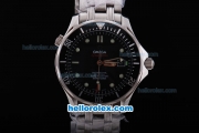 Omega Seamaster Automatic Movement Black Bezel with Black Dial -Small Date