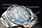 Rolex Submariner Comex Asia 2813 Automatic Steel Case with Black Dial Orange Dots Markers and Steel Bracelet