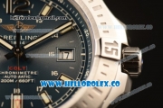 Breitling Colt Swiss ETA 2824 Automatic Steel Case/Bracelet with Blue Dial and Stick Markers