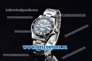 Rolex Submariner Comex Asia 2813 Automatic Steel Case with Black Dial White Dots Markers and Steel Bracelet