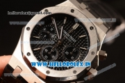 Audemars Piguet Royal Oak Chronograph Black Dial With Black Strap Swiss Valjoux 7750 26331ST.OO.1220ST.01