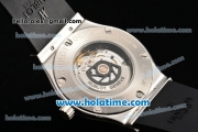 Hublot Classic Fusion Swiss ETA 2824 Automatic Steel Case with Black Dial and Black Rubber Strap - 1:1 Original