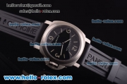 Panerai Luminor Base Pam 176 Swiss ETA 6497 Manual Winding Movement Titanium Case with Black Dial - 1:1 Original