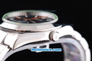 Rolex Milgauss Oyster Perpetual Automatic Movement with Black Dial and Orange Second Hand