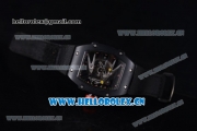Richard Mille RM027-2 Miyota 9015 Automatic PVD Case with Skeleton Dial Dot Markers and Black Nylon Strap
