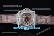 Hublot Masterpiece MP 08 Antikythera Sunmoon Asia 2813 Automatic Steel Case Skeleton Dial Steel Bezel and Stick Markers