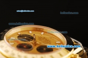 Rolex Daytona Automatic Full Gold with White Marking and Three Small Black Dials