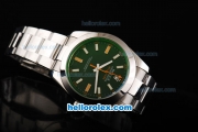 Rolex Milgauss Oyster Perpetual Rolex 3131 Automatic Movement Full Steel with Black Dial