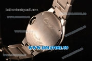 Cartier Ballon Bleu De Small Swiss ETA Quartz Full Steel with White Dial and Black Roman Numeral Markers