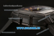 Hublot MP-06 Senna Chrono Miyota OS20 Quartz PVD Case with Yellow Stick Markers and Skeleton Dial