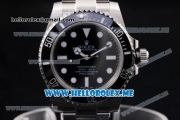 Rolex Submariner Clone Rolex 3135 Automatic Stainless Steel/Bracelet with Black Dial and Dot Markers