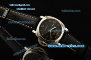 Panerai Luminor Marina 1950 3 Days PAM 00359 Swiss Valjoux 7750-CHG-ORG Automatic Steel Case with Black Leather Strap Black Dial and Numeral Markers 1:1 Original