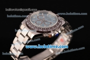 Rolex Daytona II Asia 3836 Automatic Full Steel with Blue Dial and Stick Markers