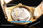 Rolex Day-Date Swiss ETA 2836 Automatic Yellow Gold Case/Bracelet with Stick Markers and Yellow Gold Dial (BP)