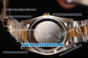 Rolex Datejust 3135 Auto Yellow Gold Case with White Dial and Two Tone Bracelet - 1:1 Origianl (AAAF)