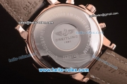 Breitling Colt Chronograph II Chronograph Miyota Quartz Rose Gold Case with Black Dial