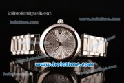 Omega De Ville Ladymatic Swiss ETA 2824 Steel Case Steel Bracelet with White Dial Omega De Ville Ladymatic Swiss ETA 2824 Steel Case Steel Bracelet with White Dial