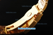 Rolex Daytona Oyster Perpetual Date Automatic Full Gold with Black Dial and White Marking