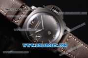 Panerai PAM 617 Luminor 1950 3 Days Swiss ETA 6497 Manual Winding DLC Case with Black Dial and Stick/Arabic Numeral Markers - 1:1 Original (KW)