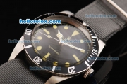 Rolex Submariner Swiss ETA 2836 Automatic Movement Black Dial with Yellow Markers and Black Bezel