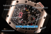 Richard Mille RM005 FM Asia Automatic Steel Case with Skeleton Dial and Black Inner Bezel