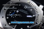 Panerai Luminor Submersible 1950 3 Days Automatic PAM00682 Clone P.9010 Automatic Steel Case with Black Dial Dot Markers and Black Rubber Strap (ZF)