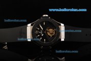 Hublot Big Bang Tourbillon Manual Winding Movement Steel Case with Black Dial and Black Rubber Strap-Limited Edition
