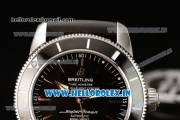 Breitling Superocean Heritage II 42 Swiss ETA 2824 Automatic Steel Case Black Dial With Stick Markers Black Rubber Strap(JH)