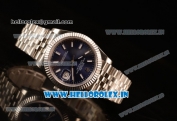 Rolex Datejust 37mm Swiss ETA 2836 Automatic Steel Case with Jubilee Steel Bezel Blue Dial Stick Steel Bracelet