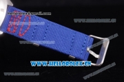 Tag Heuer Formula 1 Miyota Quartz Steel Case with Blue Dial and Blue Nylon Strap Stick Markers