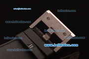 Hublot King Power Swiss ETA 2836 Automatic Carbon Fiber Case with Black Dial and Black Rubber Strap