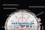 Tag Heuer Grand Carrera Calibre 17 RS3 Miyota Quartz Full Steel with White Dial and Stick Markers