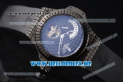 Hublot Big Bang Caviar Asia ST25 Automatic PVD Case with Black Rubber Strap and Black Dial