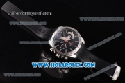 Tag Heuer Grand Carrera Calibre 36 Chrono Miyota Quartz Steel Case with Black Dial and Stick Markers