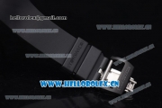 Richard Mille RM 055 Miyota 9015 Automatic PVD Case with Skeleton Dial and Black Rubber Strap Dot Markers