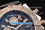 Breitling Avenger Chrono Swiss Valjoux 7750-SHG Automatic Stainless Steel Case with Stainless Steel Strap and Black Dial