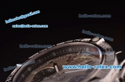 Breitling Chronomat B01 GMT Swiss Valjoux 7750 Automatic Steel Case/Strap with Grey Dial and Diamond Bezel