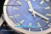 IWC Aquatimer Vintage 1967 Swiss Valjoux 7750 Automatic Steel Case with Blue Dial and Green Stick Markers - 1:1 Original (ZF)