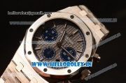 Audemars Piguet Royal Oak Chrono 316L Solid Steel White Blue SubDial 7750 Automatic 26331OR.OO.1220OR.01