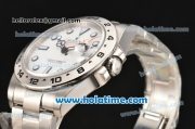 Rolex Explorer II Rolex 3187 Automatic Full Steel with White Dial and Dot Markers (NOOB)