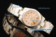 Rolex Air King Automatic Movement Full Steel with ETA Coating Case and Roman Numerals