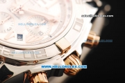 Breitling Chronomat B01 Swiss Valjoux 7750 Automatic Movement Full Steel with White Dial - RG Roman Markers