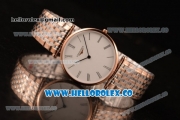 Longines La Grande Classique SWISS QUARTZ Two Tone Case with White Dial Roman Numeral Markers and Two Tone Bracelet