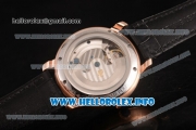 Audemars Piguet Jules Audemars Tourbillon Asia Automatic Rose Gold Case with Black Dial and Stick Markers