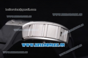 Richard Mille RM011-FM Asia ST25 Automatic Steel Case with Skeleton Dial Steel Bezel Arabic Numeral Markers and Black Rubber Strap