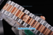 Rolex Datejust Automatic Movement Rose Gold Bezel and Rose Gold Dial