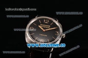 Panerai Radiomir Firenze 3 Days Clone P.3000 Manual Winding Steel Case with Black Dial and Stick/Arabic Numeral Markers (ZF) - 1:1 Original